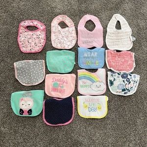 14 Baby‎ Girl Bibs